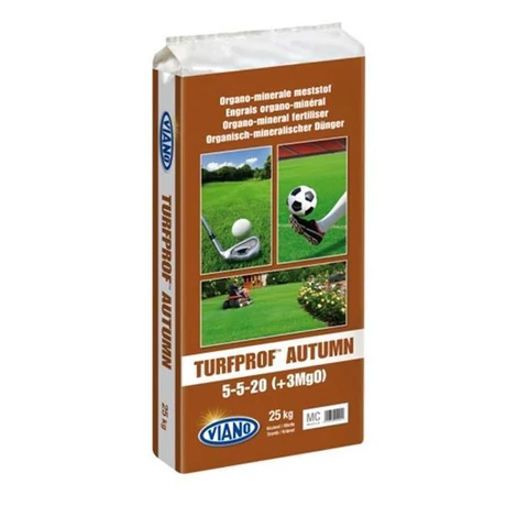 VIANO szerves gyeptáp TURFPROF AUTUMN 25 kg