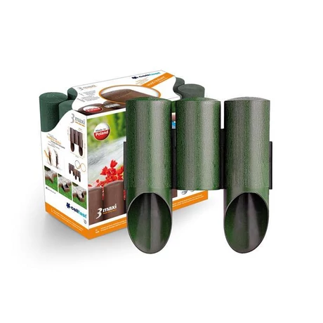 CELLFAST SZEGÉLY PVC MAXI,3 ELEMES, ZÖLD 2,1 m