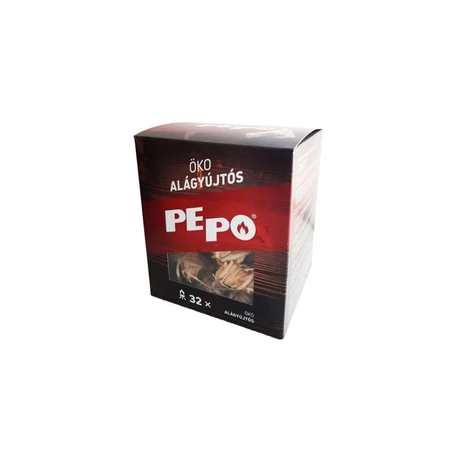 PEPO ÖKO FAFORGÁCS ALÁGYÚJTÓS 32 DB
