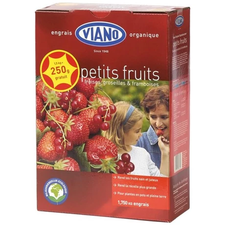 VIANO BIO SZERVES TÁP EPER ÉS PIROSBOGYÓS 1,75 kg