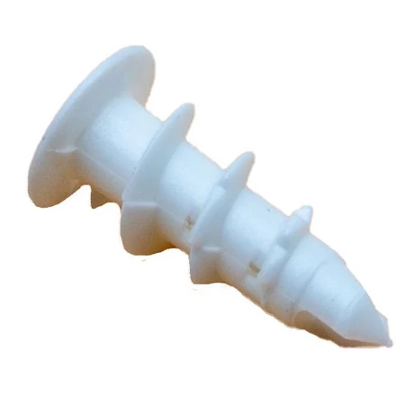 Műanyag gipszkarton tipli, menetes önfúró D 6x28 mm